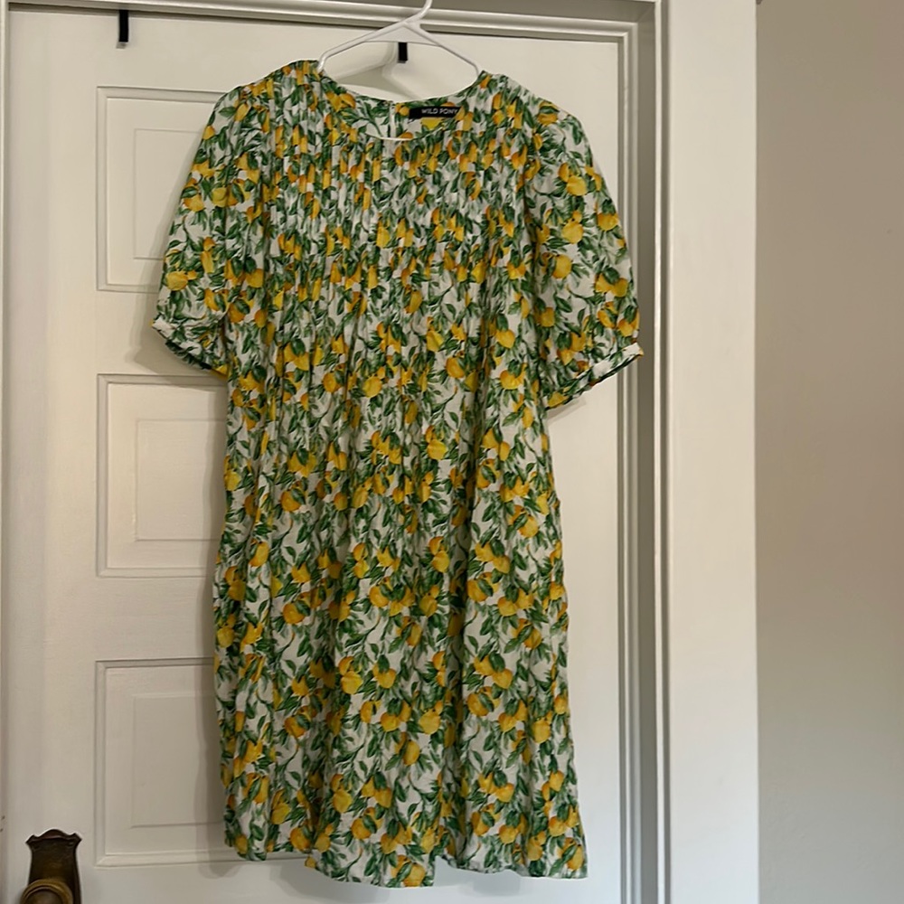 ModCloth Wild Pony Lemon Dress